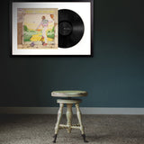 Framed Nirvana MTV Unplugged Vinyl Album Art - Side View