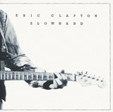 Eric Clapton Slowhand 35th Anniversary - Vinyl Album & Crosley Record Storage Display Stand - Top-Down View