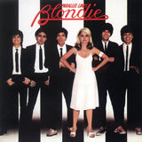 Blondie - Parallel Lines - Vinyl Album & Crosley Record Storage Display Stand - Top-Down View