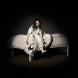 Billie Eilish - When We All Fall Asleep, Where Do We Go & Crosley Record Storage Display Stand - Top-Down View