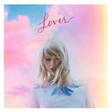 Crosley Record Storage Crate & Taylor Swift Lover 2P Vinyl Album Bundle - Front View