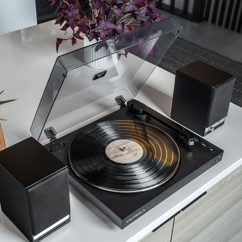 Victrola Automatic Turntable - Black