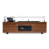 Victrola Eastwood II Turntable - Walnut - Top-Down View