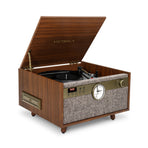 Victrola Century Signature 6-in-1 Wood Record Player - Walnut