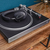 Victrola Hi-Res Carbon Turntable + Crosley Soho Turntable Stand - Natural - Extra Image