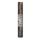 Yoga Design Lab Cork Yoga Mat 1.5mm Mandala Black - Front View