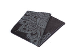 Yoga Design Lab Mat Yoga Towel Mandala Black - Front View