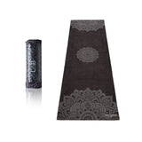 Yoga Design Lab Mat Yoga Towel Mandala Black - Side View