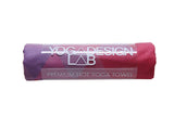 Yoga Design Lab Mat Yoga Towel Tribeca Sand - Close-Up Angle