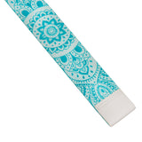 Yoga Design Lab Yoga Strap Mandala Turquoise - Front View