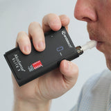 AlcoSense® Elite 3 Personal Breathalyser AS3547 Certified - Low Angle