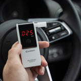 Alcosense® Verity Personal Breathalyser (White) AS3547 Certified - Top-Down View