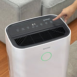 Ionmax Leone 25L/day Compressor Dehumidifier with Mobile App - Close-Up Angle
