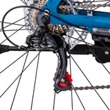 Trinx M136 Pro 29er 21 Speed Mountain Bike MTB 29 Wheel Blue/White - 45-Degree Angle