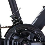 Trinx MTB Mens Mountain Bike 26 inch Shimano Gear 21-Speed [Colour: Matt Black White/Red] [Size Of Frame: 19 inches] - Top-Down View