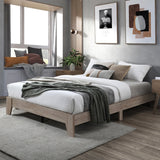 Scandi Bed Base - Queen - Close-Up Angle