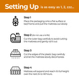 ValueSleeper 3-Zone Orthopaedic Pocket Spring Double Mattress - Extra Image