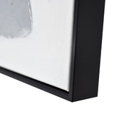 90X120cm Vibes of Vellichor Black Framed Hand Painted Canvas Wall Art - Close-Up Angle