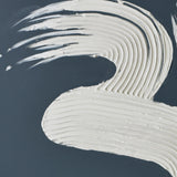 120X80cm Modern Mantra: Echoes of AUM Dark Wood Framed Hand Painted Canvas Wall Art - Close-Up Angle