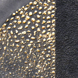 60X90cm Golden Dichotomy Gold Framed Hand Painted Canvas Wall Art - Low Angle