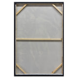 80X120cm Azure Tusker Champagne Framed Hand Painted Canvas Wall Art - Top-Down View