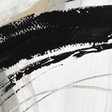 150X50cm Set of 3 Black Framed Hand Painted Canvas Wall Art - Extra Image