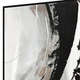 150X50cm Set of 3 Black Framed Hand Painted Canvas Wall Art - Extra Image