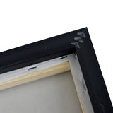 150X70cm Set of 3 Gold Framed Hand Painted Canvas Wall Art - 45-Degree Angle