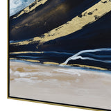 150X70cm Set of 3 Gold Framed Hand Painted Canvas Wall Art - Extra Image