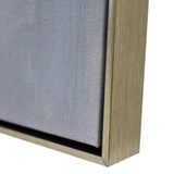 90X120cm Serene Radiance Champagne Framed Canvas Wall Art - Close-Up Angle