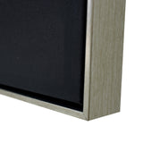 80X120cm Tender Touch Champagne Framed Canvas Wall Art - Close-Up Angle