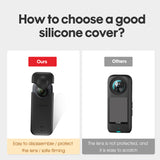 STARTRC Silicone Protective Case for Insta360 One X3 Camera Acessories Soft - Front View