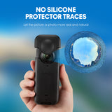 STARTRC Silicone Protective Case for Insta360 One X3 Camera Acessories Soft - 45-Degree Angle