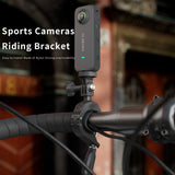 STARTRC Bike Camera Handlebar Mount Aluminum Alloy Plastic Motorcycle DJI Insta - Front View