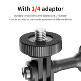 STARTRC Bike Camera Handlebar Mount Aluminum Alloy Plastic Motorcycle DJI Insta - Rear View