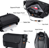 ULANZI BP11 8L Camera Sling Bag with Tripod Holder for Men Women, Lightweight Splash-proof DSLR/Mirrorless Anti-Theft Crossbody Bag for Travel Hiking