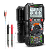 KAIWEETS HT118A 6000 Counts TRMS Digital Multimeter with Auto-Ranging for Accurate Voltage, Current, Resistance, and Temperature Measurements