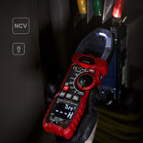 KAIWEETS HT208D Inrush Clamp Meter 1000A True RMS AC/DC Current Amp Meter - Top-Down View