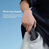 Ulanzi JJ03 Magnetic Phone Tripod Wireless Phone Grip Selfie Stick Desktop Tripod with Remote Control Photography Livestreaming - Top-Down View