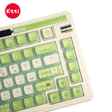 KZZI K75 PRO Gasket-Mounted Wireless 75% Mechanical Keyboard with RGB and Triple Mode Connectivity, Featuring Eternity Tactile Switches - Front View