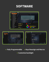 KZZI K75 PRO Gasket-Mounted Wireless 75% Mechanical Keyboard with RGB and Triple Mode Connectivity, Featuring Eternity Tactile Switches - Extra Image