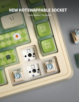 KZZI K75 PRO Gasket-Mounted Wireless 75% Mechanical Keyboard with RGB and Triple Mode Connectivity, Featuring Eternity Tactile Switches - Extra Image