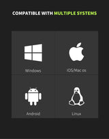 KZZI K75 PRO RGB 75% Wireless Gasket Mechanical Keyboard - Night Grey with Triple Mode and Tactile Switches - Extra Image