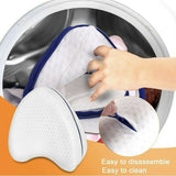 Leg Knee Support Pillow, Orthopedic Memory Foam Wedge Contour Pillow for Thighs, Leg Pillow for Back Hip Legs Knee Support Wedge and Pressure Relief,