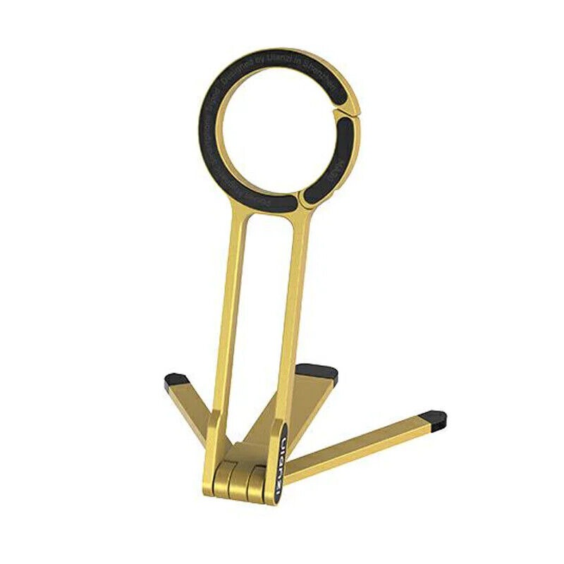 ULANZI MA30 Magnetic Phone Tripod Stand for iPhone - Aluminium Maglock Smartphone Mini Tripod Pocket Cell Phone Stand Dual-Sided Magnet Quick Mount