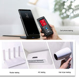 ERICKHILL EMF Meter Digital Electromagnetic Field Radiation Detector Machine - Close-Up Angle