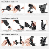 STARTRC OSMO Pocket 3 360? Rotation Backpack Clip Mount Shoulder Strap Accessories for DJI Pocket 3/OSMO Pockt/Action Cameras, Black