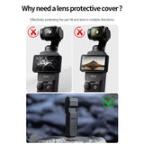STARTRC Gimbal Protective Cover for DJI Osmo Pocket 3 Creator Combo, Anti-Fall Storage Handheld Camera Screen Protector for DJI Pocket 3 Accessories - Side View