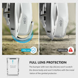 STARTRC Gimbal Bumper Guard for DJI Neo Accessories, Aluminum Alloy Anti-Collision Protection Guard Bar for DJI Neo Drone Camera - Front View