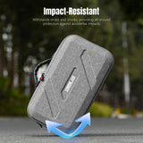 STARTRC Flip Drone Case for DJI Flip Fly More Combo,Portable PU Leather Shoulder Bag Can Organizes RC2/RC-N3 Remote, 7 Original Batteries, Charging